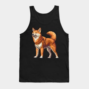 Pixelated Dingo Artistry Tank Top